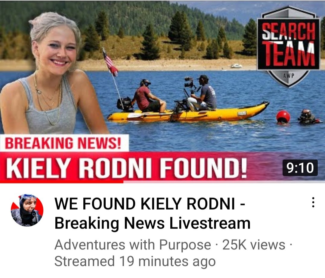 modstek's tweet photo. YouTubers solve CASE! FIRST active case after solving 23 cold cases #AWP comes through solely on donations! @wlox #AdventuresWithPurpose #kielyrodnifound 
https://t.co/tcyg8lpkHf https://t.co/WpunKNDDzG