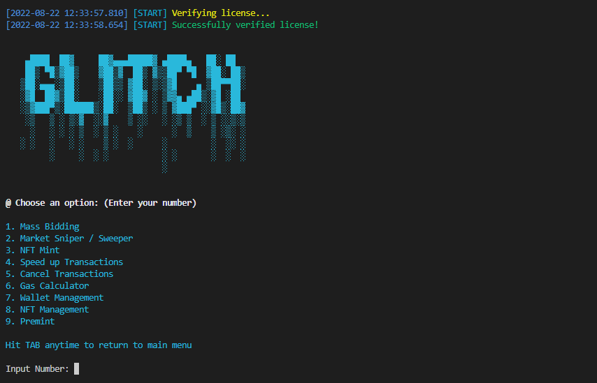 Glitch tweet media