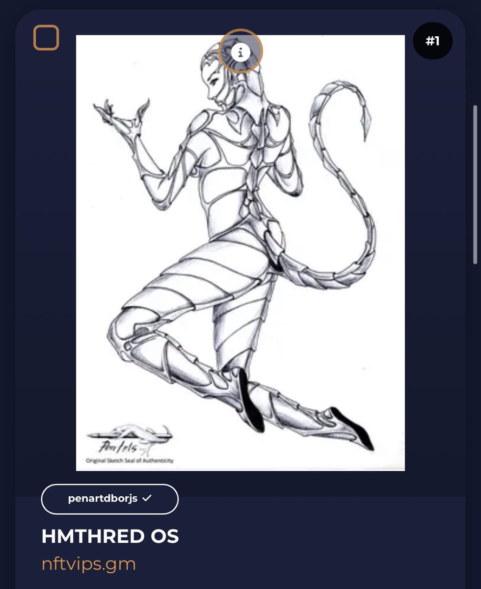 🚨Aug. Auction Update🚨

When: Saturday Aug. 27th at 3pm EST via the VIPs telegram @ t.me/nftvips 🥳

Keep an eye out for updates and auction items like “HMTHRED OS” #1 from @davborja0918 and the PenArts collection 💯🔥

VIP Membership Passes: neftyblocks.com/c/nftvipmember