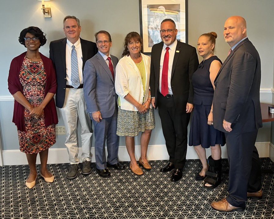 Thank you to all the Commissioners from New England for allowing R.I. to host our Reimagining Education and New England Workforce. RENEW Conference. Feeling very honored and humbled.