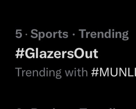 DieHardUtdFans's tweet photo. Trending at number 5, let’s get it to number 1!🔰

Spam the comments reds!🔰

#GlazersOut 💥 https://t.co/YBu78k5rJk