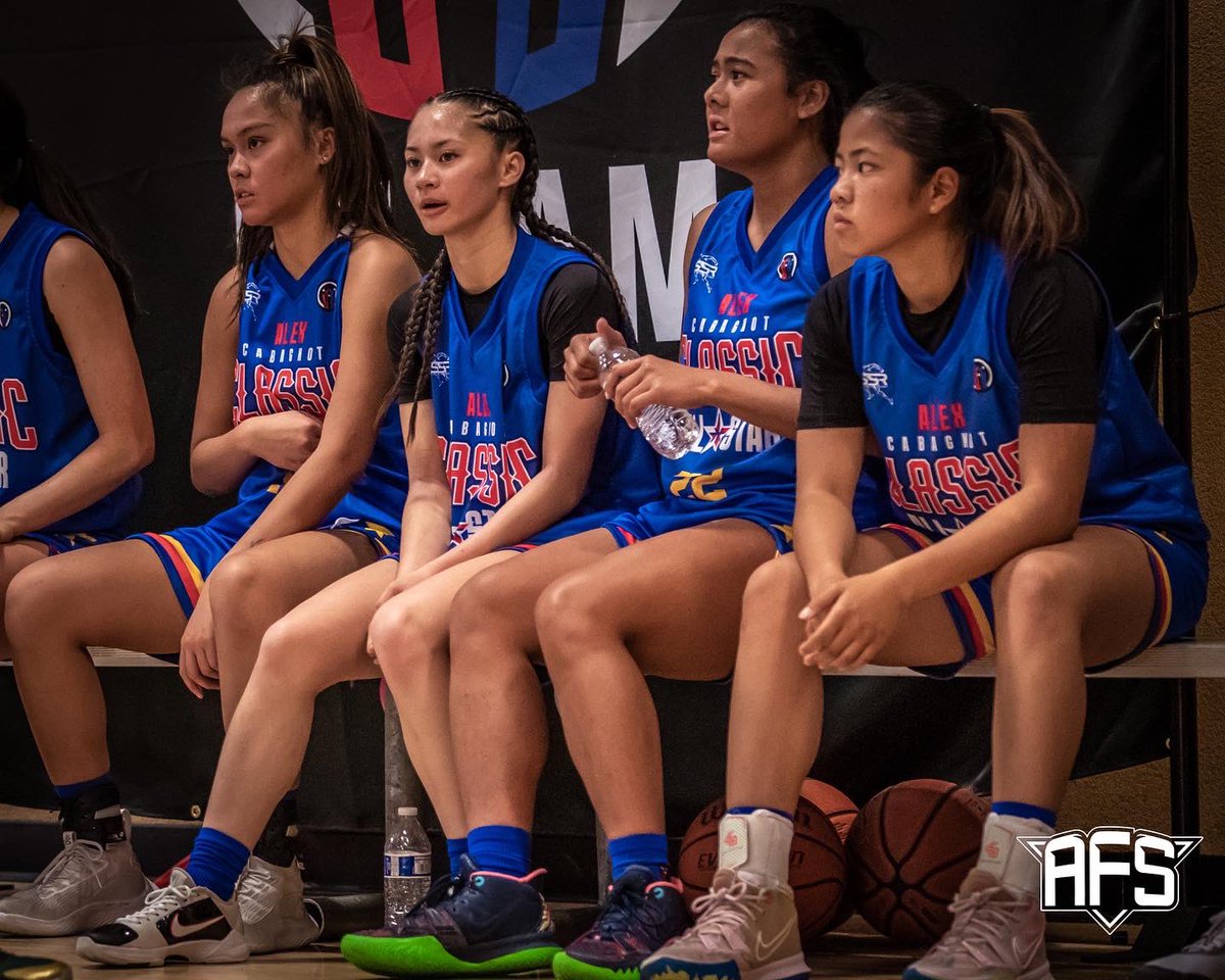 AFSQueens's tweet photo. The FILAM Nation ladies went all in this summer during the FILAM All Star Game! #afsqueens #afshoops #anythingforsports #vegashoops #vegasballers #wewearthecrown #filam #filamselect https://t.co/BSLdOktYe2