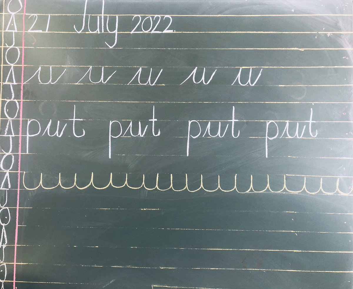 “Why do our children need cursive?!” 😭 

I get asked this question quite often. So I’m going to share the importance of cursive handwriting 🌸 especially in Early Childhood.