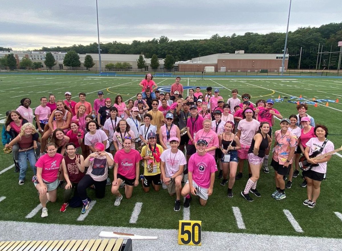 Tweet_DPS's tweet photo. Band Camp last week at DHS! 😎 Can't wait to see what they have in store for us in 22/23🥁🎸🎷 @danversband @TweetDHS 

#bandcamp #danversband #DHS #endofsummer https://t.co/8eRXeFAX5N