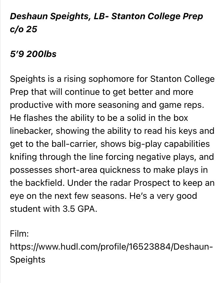 Starting off right!! <a href="/PrepRedzoneFL/">Prep Redzone Florida</a> <a href="/larryblustein/">Blustein Recruiting</a> <a href="/SCPBlueDevils/">Stanton Athletics</a> @Coach_Lee_Show <a href="/PrepRedzone/">Prep Redzone 🏈</a>