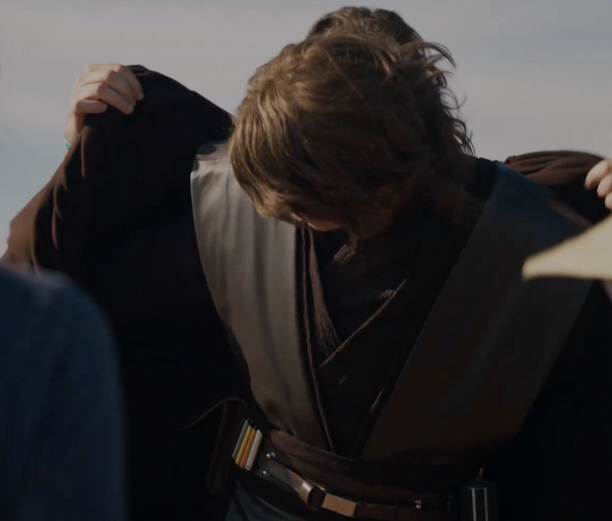 nottheanakinway's tweet photo. I can’t believe they gave Hayden the ROTS hair again AND WE DIDN’T EVEN GET TO SEE IT ON SCREEN. I now cherish these photos. https://t.co/L1TxRXuGXS