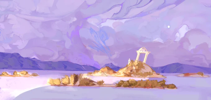 more oc stuff :^) fun shaped antags and purple everything! 