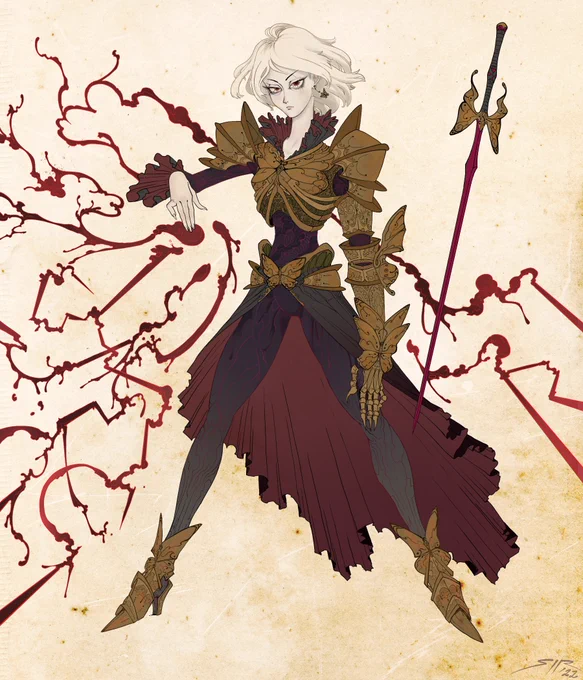 Cathain, Vampiric Thrynn Spellblade for ICON 