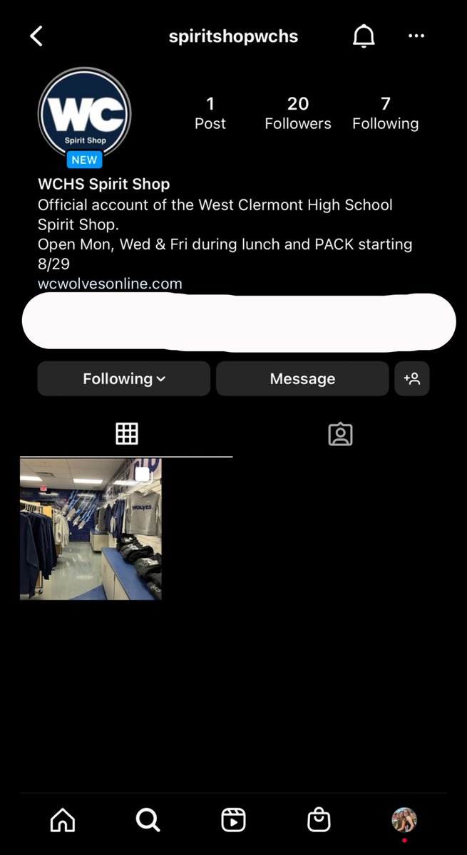 Follow the new Spirit Shop instagram account‼️