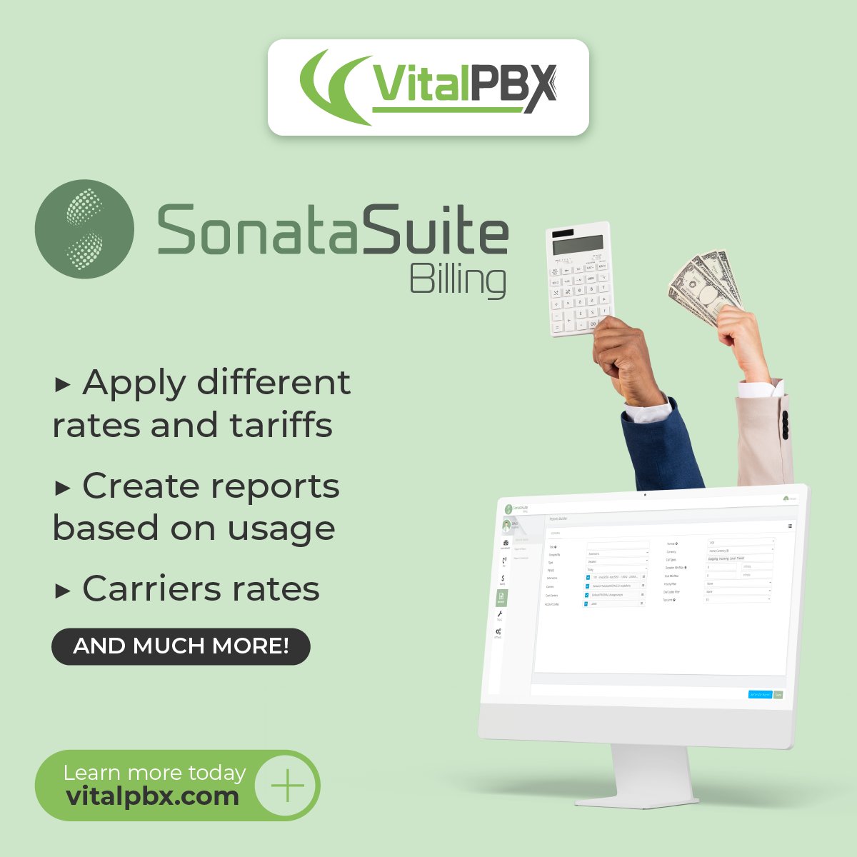 vitalpbx's tweet photo. You have a fully featured call accounting application that will allow you to manage your call expenses.

📌Learn more about it: https://t.co/ueP4qqR7BS

#contactcenter #network #ipvoice #conferencecall #pbx #asterisk #voip #pabx #business #callcenter #voip #ip_phone #business https://t.co/Ggyt8VR6dh