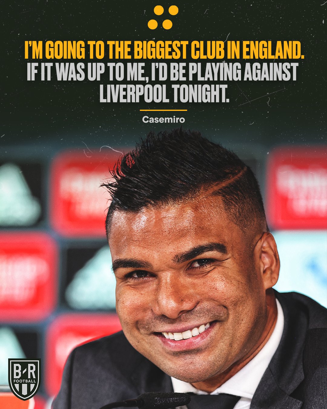 B/R Football on Twitter: "Casemiro is ready to go for Manchester United