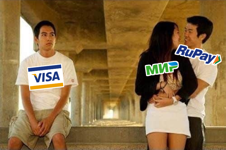 RT_com's tweet photo. India to accept Russian Mir debit and credit cards, while Russia to 'clear the way' for Indian RuPay 

Details: https://t.co/NL0CQCwJxL https://t.co/ejWieuVz8U