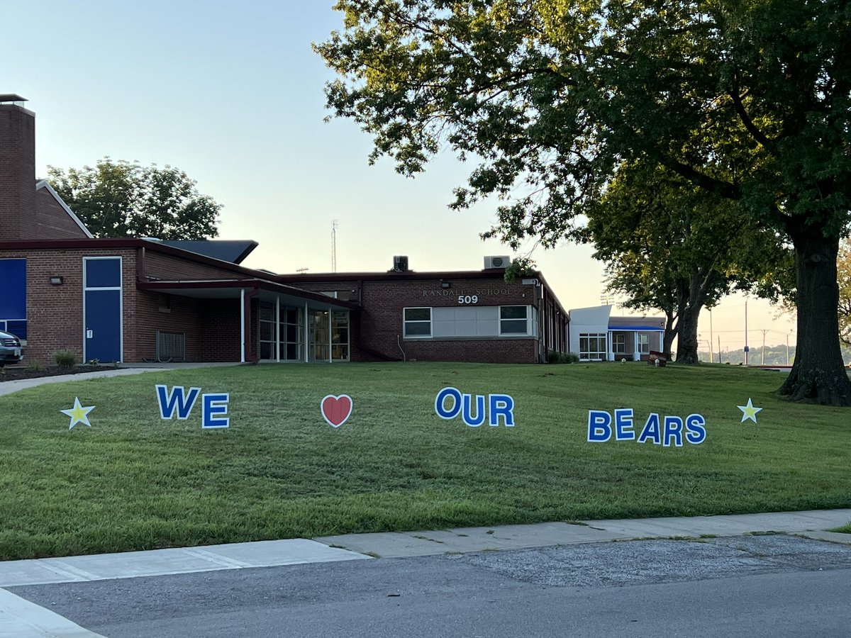 <a href="/RandallBearsISD/">Randall Elementary</a> we are ready for our BEARS! 🐻❤️ #ISDstrong