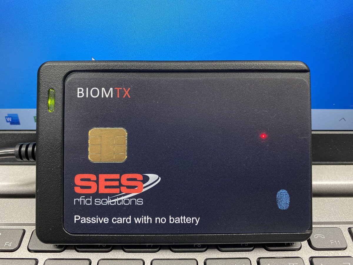 Stevenchiang20's tweet photo. SES New Gerneration Fingerprint Card “Fingerprint sensor hidden under surface “. https://t.co/v5o3iasiZn