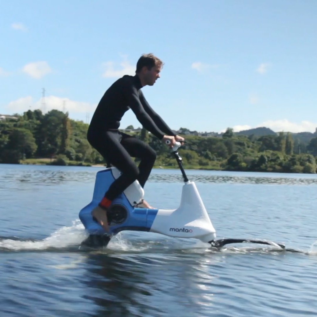 water bicycle hydrofoil