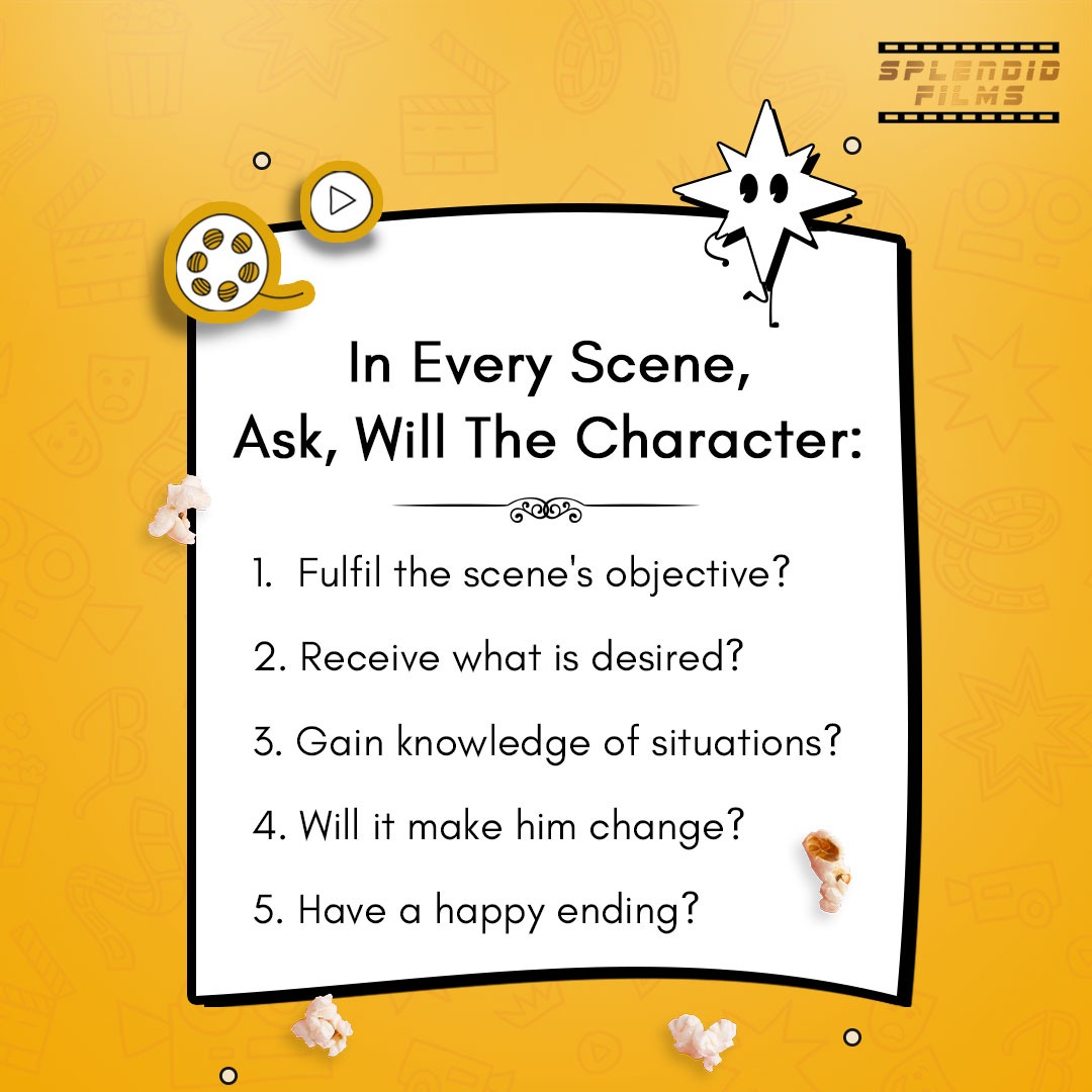 SplendidFylms's tweet image. The script is where it all begins for any blockbuster movie or series. 
Here are the top tips one must have an answer to when it comes to writing a script. 

#SplendidFilms #scriptwriting #scriptwritingtips #writingtips #SplendidFilms