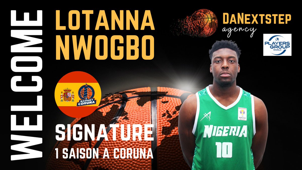 CondouantDav's tweet photo. Notre intérieur Americano-Nigerian @Lo_Tunechi Lotanna Nwogbo signe pour une saison à @basquetcoruna . #DaNextstep https://t.co/wPPn4tc1Dk