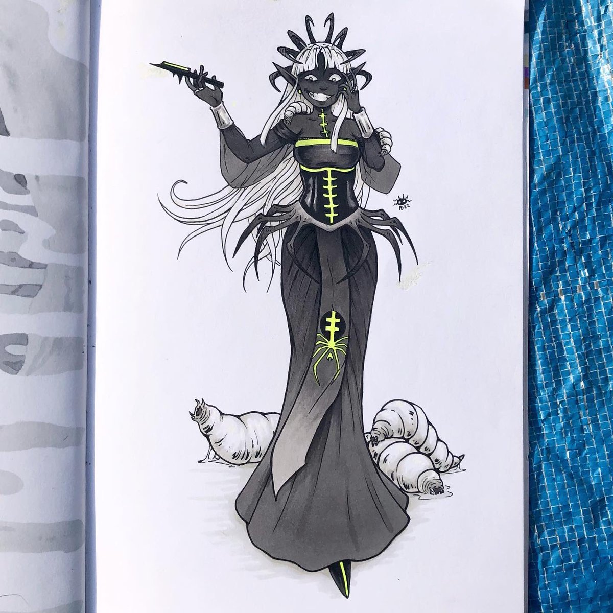frandaredoodles's tweet photo. Days 16-18 and 22 of #drowgust2022
compass, rotten, outsider and artefact: https://t.co/JXVGvnWeqv