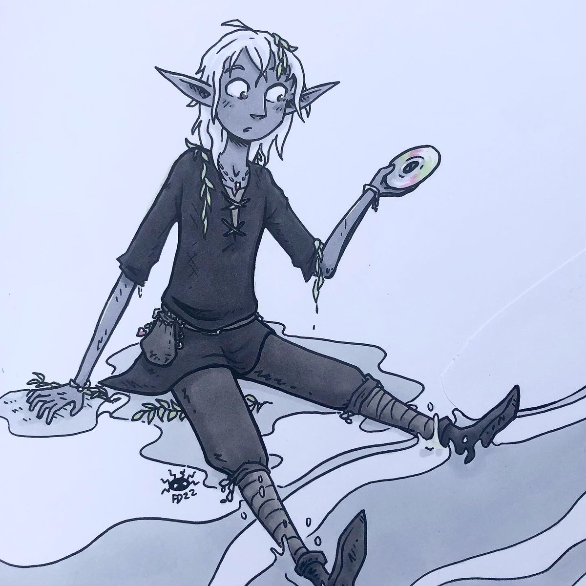 frandaredoodles's tweet photo. Days 16-18 and 22 of #drowgust2022
compass, rotten, outsider and artefact: https://t.co/JXVGvnWeqv