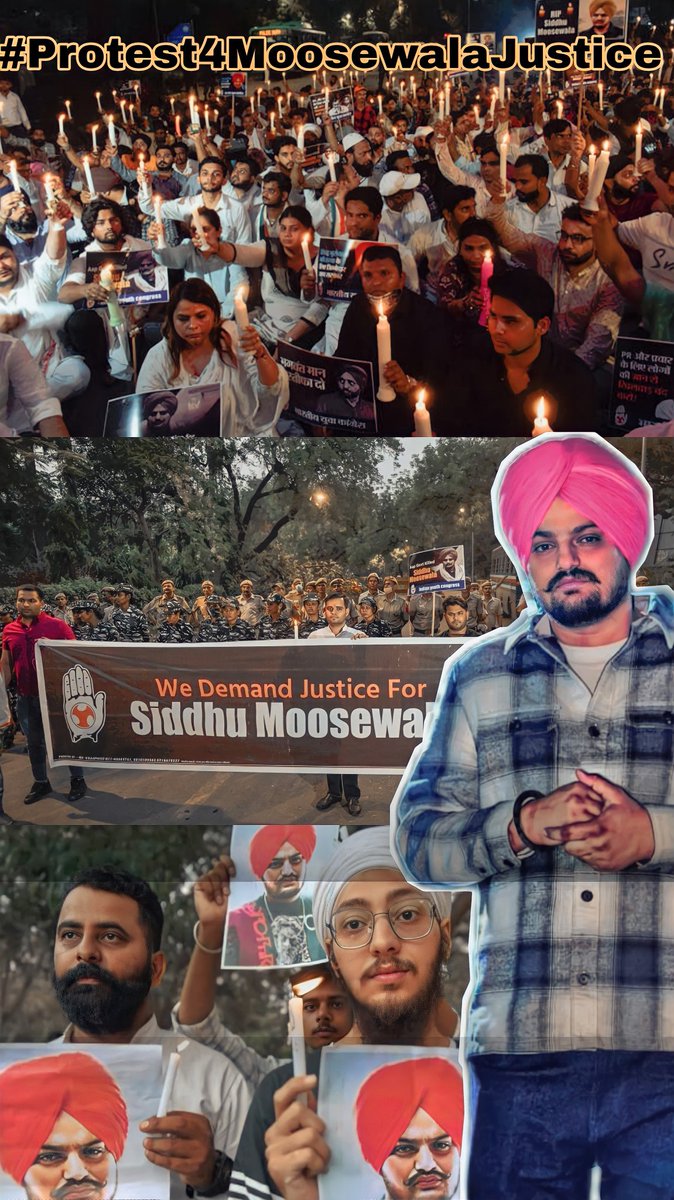 Doing protest for MooseWala's Justice, is the last resort, we've

<a href="/BhagwantMann/">Bhagwant Mann</a> <a href="/DelhiPolice/">Delhi Police</a>
<a href="/CellDelhi/">Special Cell, Delhi Police</a> <a href="/DGPPunjabPolice/">DGP Punjab Police</a>
<a href="/PunjabPoliceInd/">Punjab Police India</a> <a href="/hgsdhaliwalips/">HGS Dhaliwal</a>

#Protest4MoosewalaJustice
#JusticeForSidhuMooseWala