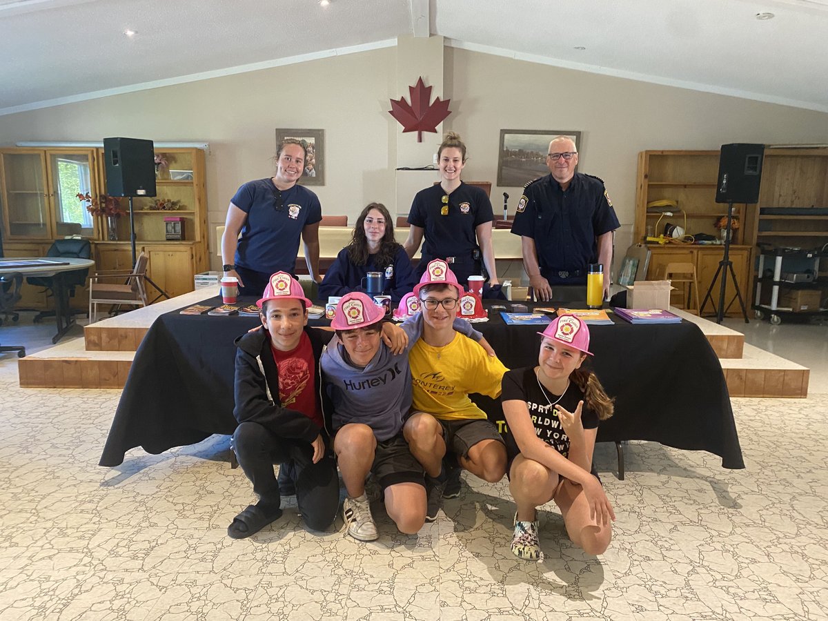 gbtownship's tweet image. A great big shout out to @wildwoodbythesevern who hosted the Georgian Bay Fire and Emergency Services Fire Safety Talk on Saturday, August 14! 

It was a great time!
#gbfire #georgianbay #firessafety
