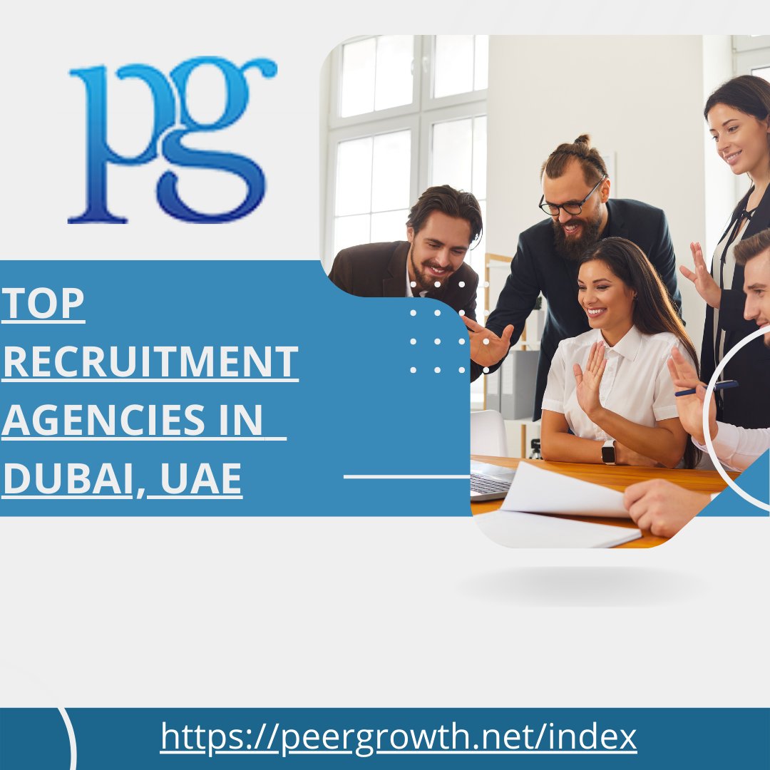 GrowthPeer's tweet photo. We're one of the Top Recruitment agencies in  Dubai, UAE and our purpose is to engage with leading organizations and support their human capital needs. https://t.co/UnxNUzeW8g