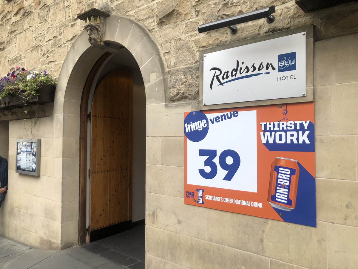 MattMcGlone9's tweet photo. Just been to see this at the Radisson on the Royal Mile. Very funny, fascinating story of a real character, fantastically acted. Highly recommended. “He lived the life of 10 men” @cue_line https://t.co/pcqZixE0QJ