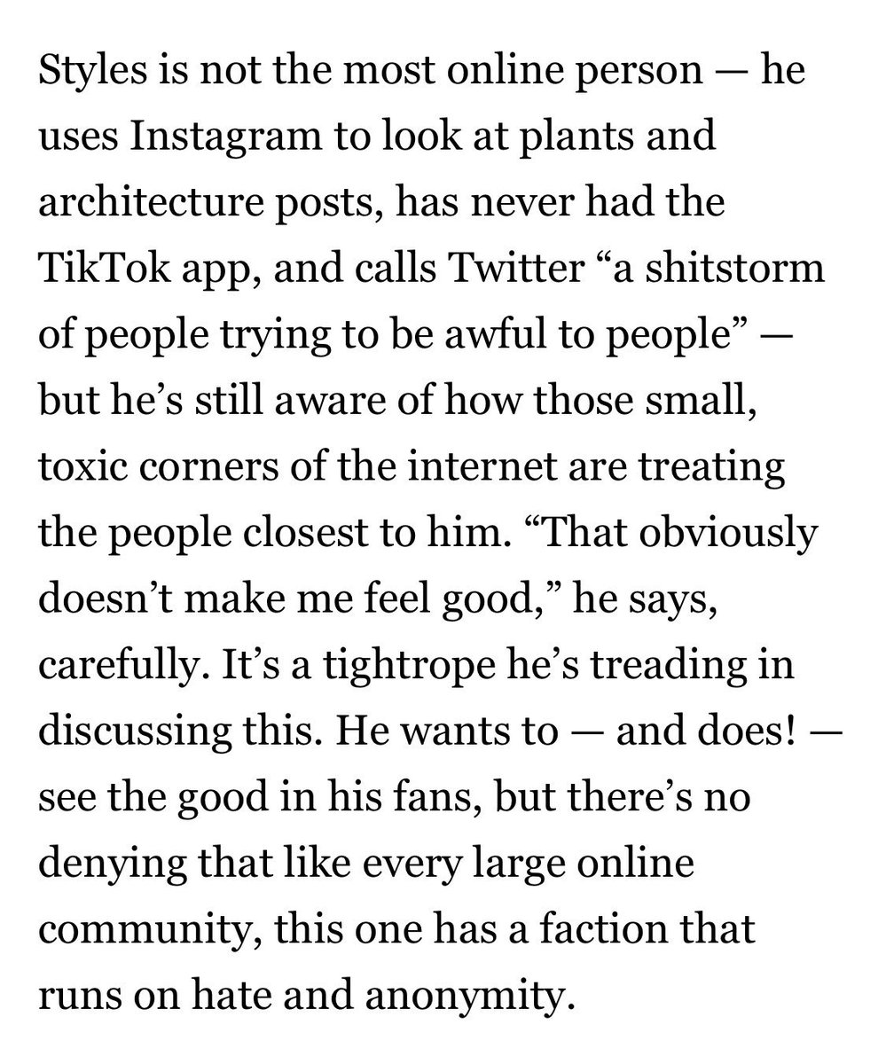 genuinely if you can you keep making up theories after he’s said this.. you don’t like him, nor do you respect him as much as you say