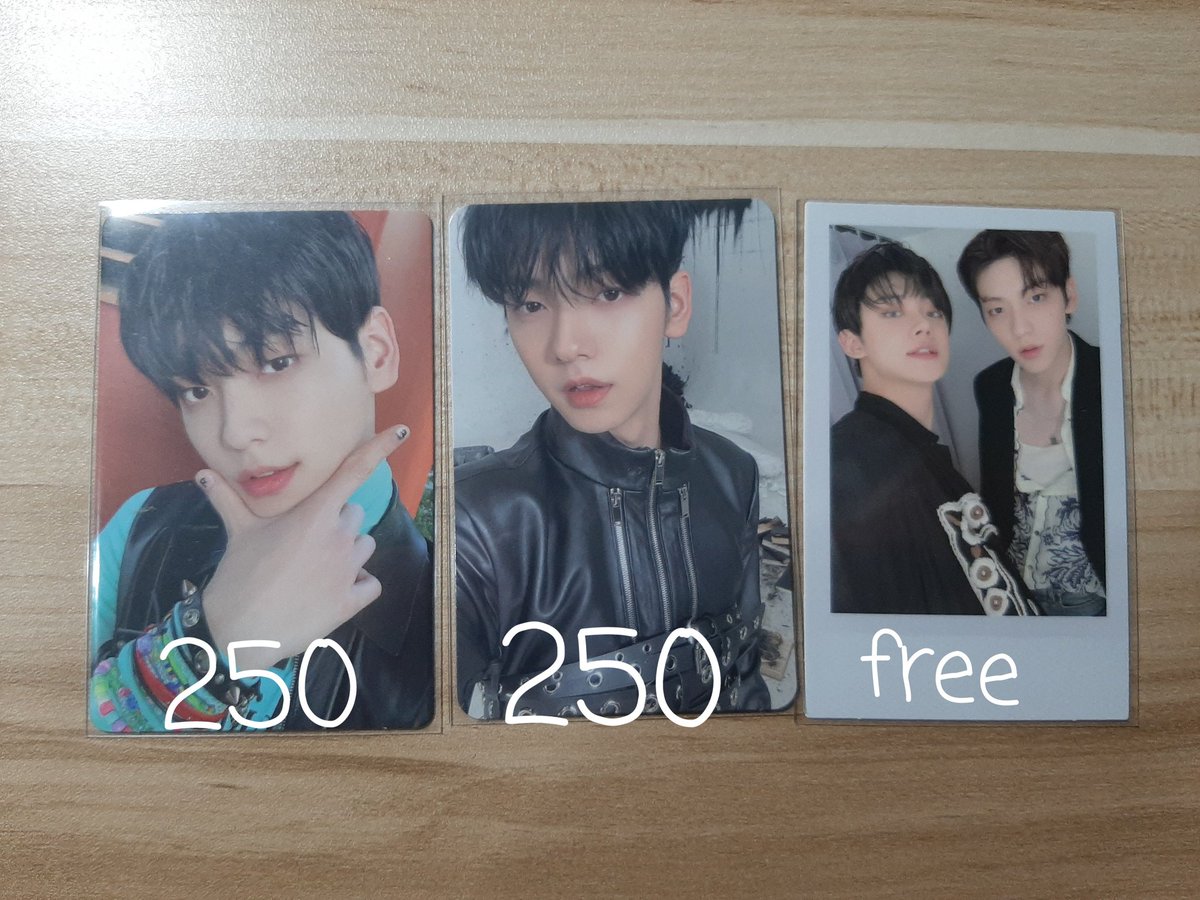 jjunoscart's tweet photo. wts lfb ph txt onhand

photocard set - 500

soobin escape, hate, yeonbin pola deco kit

mod ggx, sco, sdd (in mm)
mop gcash
1 week reservation (10% off payo)
price breakdown on pic
no rush selling

rfs: moving out for college, decluttering https://t.co/I5DbRy2CT1