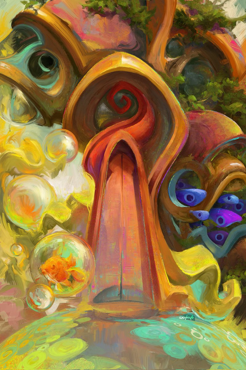 wojtryb's tweet photo. @Krita_Painting Are we already dropping our krita art to show one can 'do stuff' in krita?

No? I'll start then ;) https://t.co/4AN4Iyz9vk