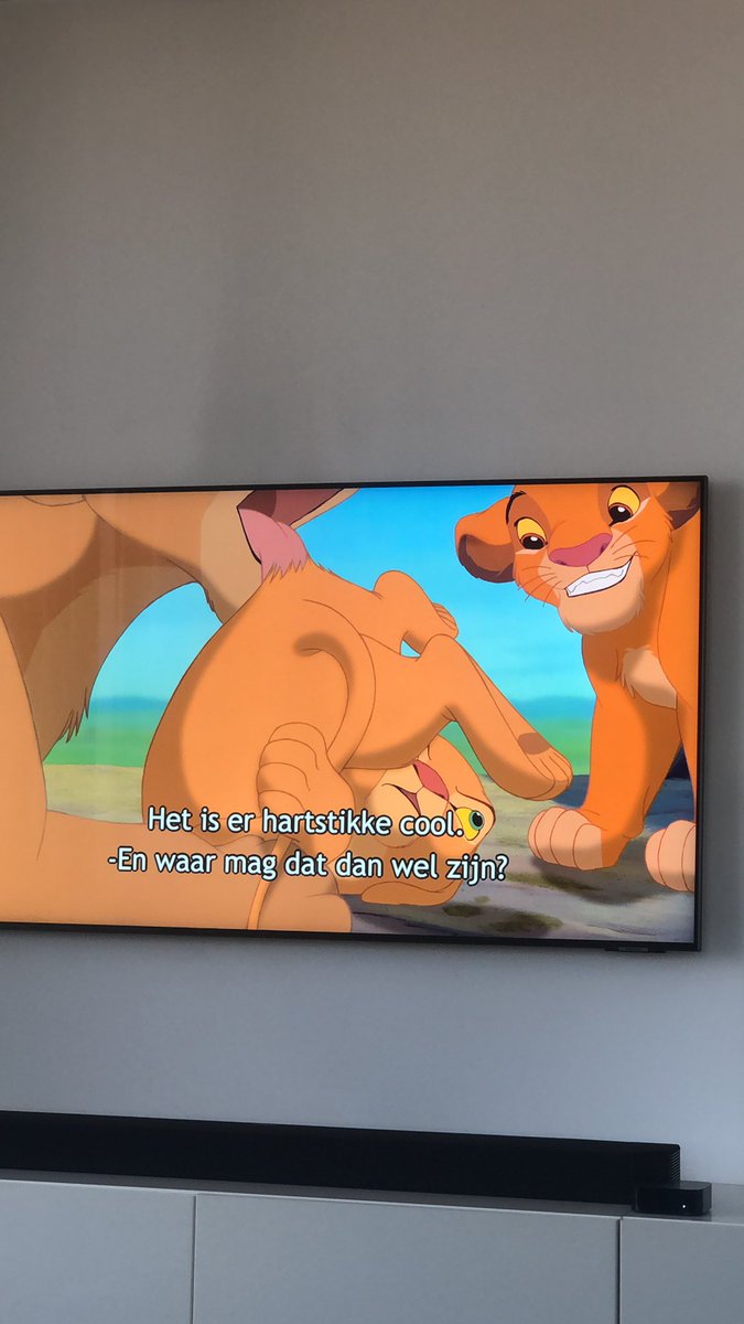 BjDnalrei's tweet image. Even lekker kind 🧒🏼 zijn… 📺 @ #DisneyPlusNL #DeLeeuwenkoning 🦁🦁 #relax with #Disney
