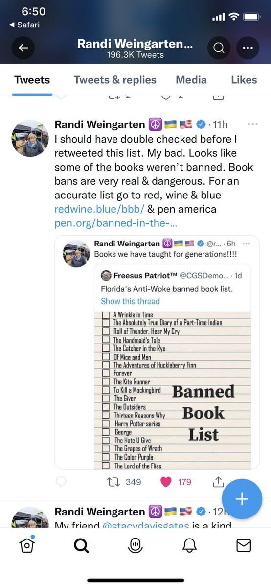 auntria80's tweet photo. @ZaidJilani Thankfully she owned up to the mistake. A rarity these days! https://t.co/MKoC9KWnFw
