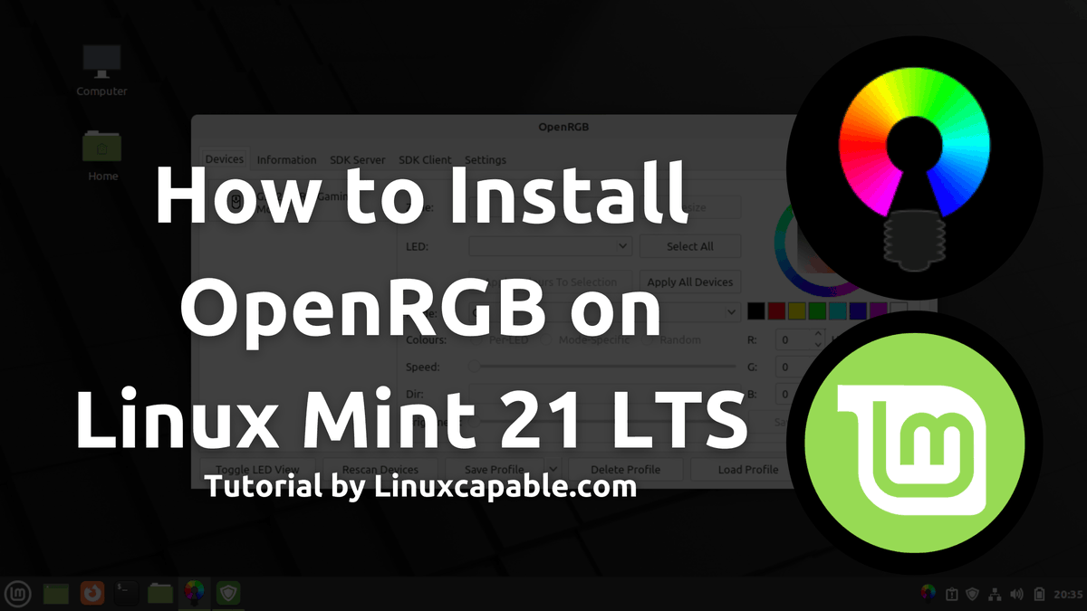LinuxCapable's tweet photo. While LEDs are now ubiquitous, with most devices coming with some form of backlighting, there is still a lack of standardization in the...... #Gamers #Gaming #LinuxMint #Ubuntu #OpenRGB #Opensource #RGB #linux #gnu #unix #linuxtips #linuxcapable
https://t.co/zBlrivChQe https://t.co/nrUXmAgBLI