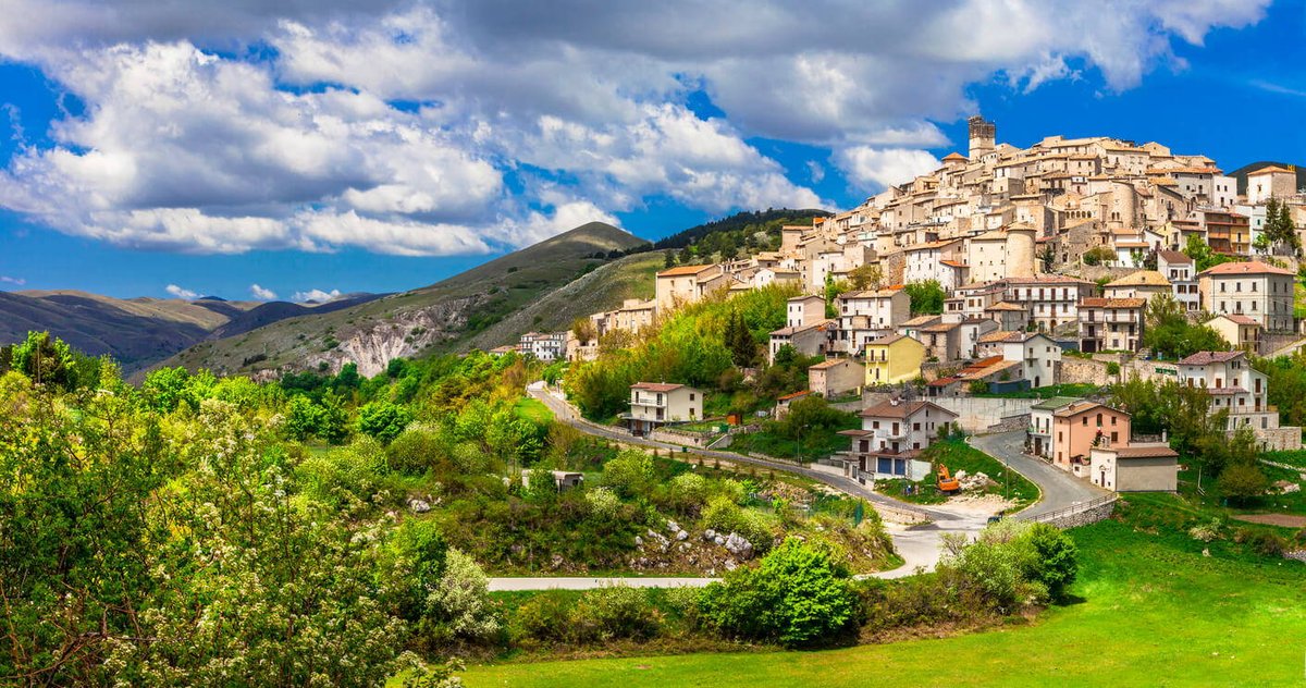 La magia de los paisajes en Italia. ABRUZZO ❤️🇮🇹