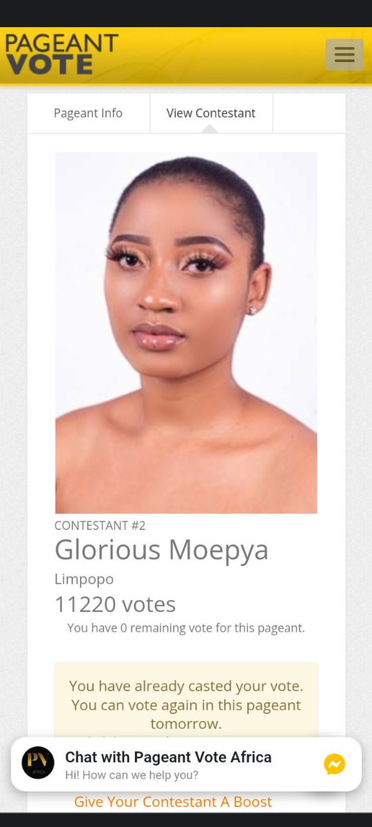 DEMovementSA's tweet photo. Please vote for her using this link:
https://t.co/esDQWyZrqt
Just a minute of your time. Thank you.❤️❤️ https://t.co/2VBmdB3YEs