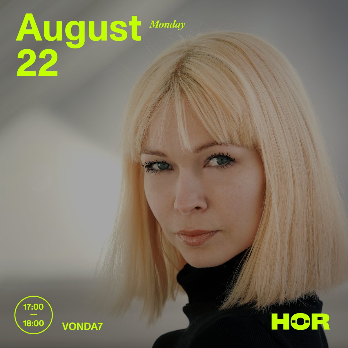 📺 Watch <a href="/VONDA7music/">VONDA7</a> on a screen today at HÖR streaming from 17:00-18:00. Tune in ✨✨✨