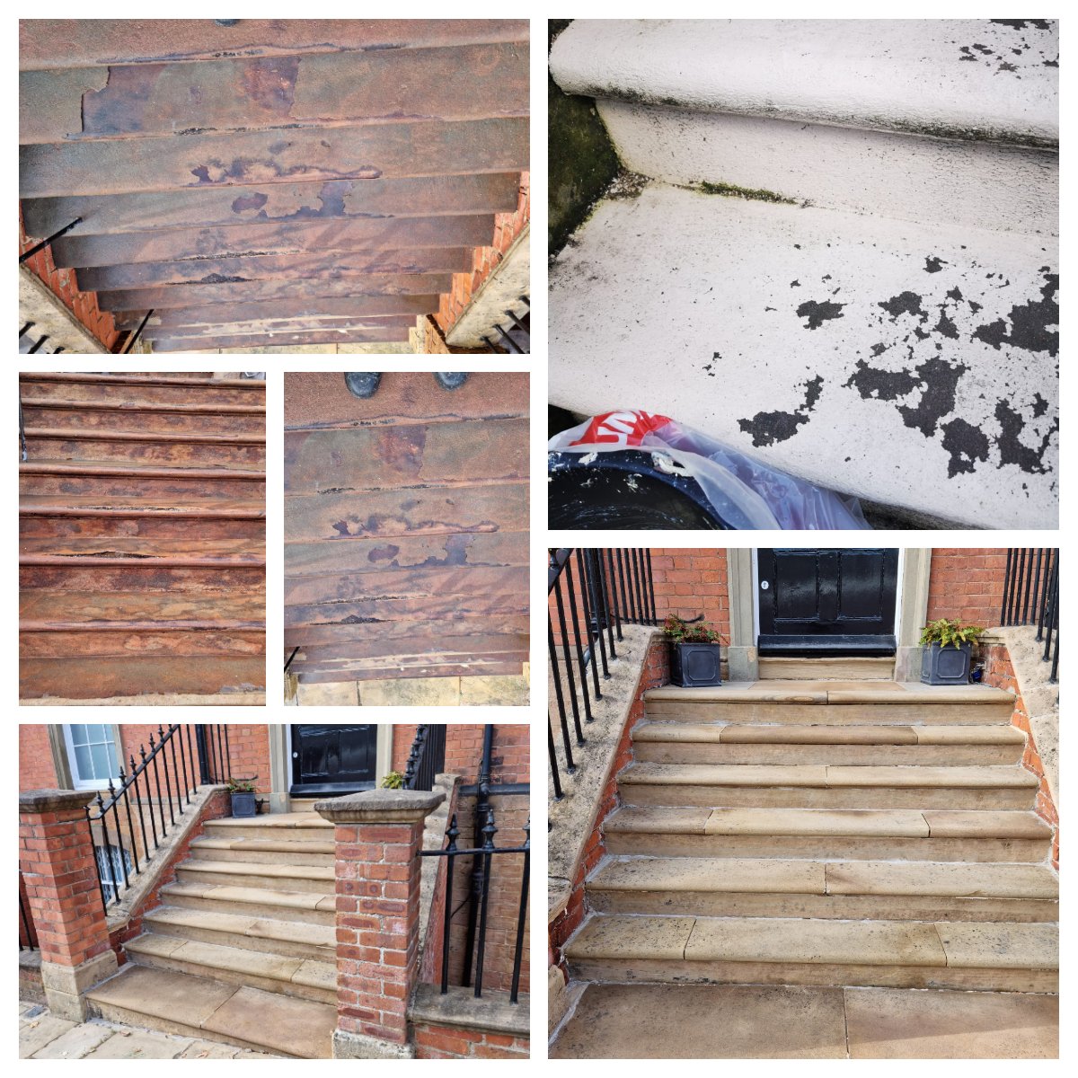 Our operatives have recently carried out paint removal to the entrance steps of a property in Nottingham, please see below for before, during and after photos. For all enquiries please email contact@bonsersrestoration.co.uk