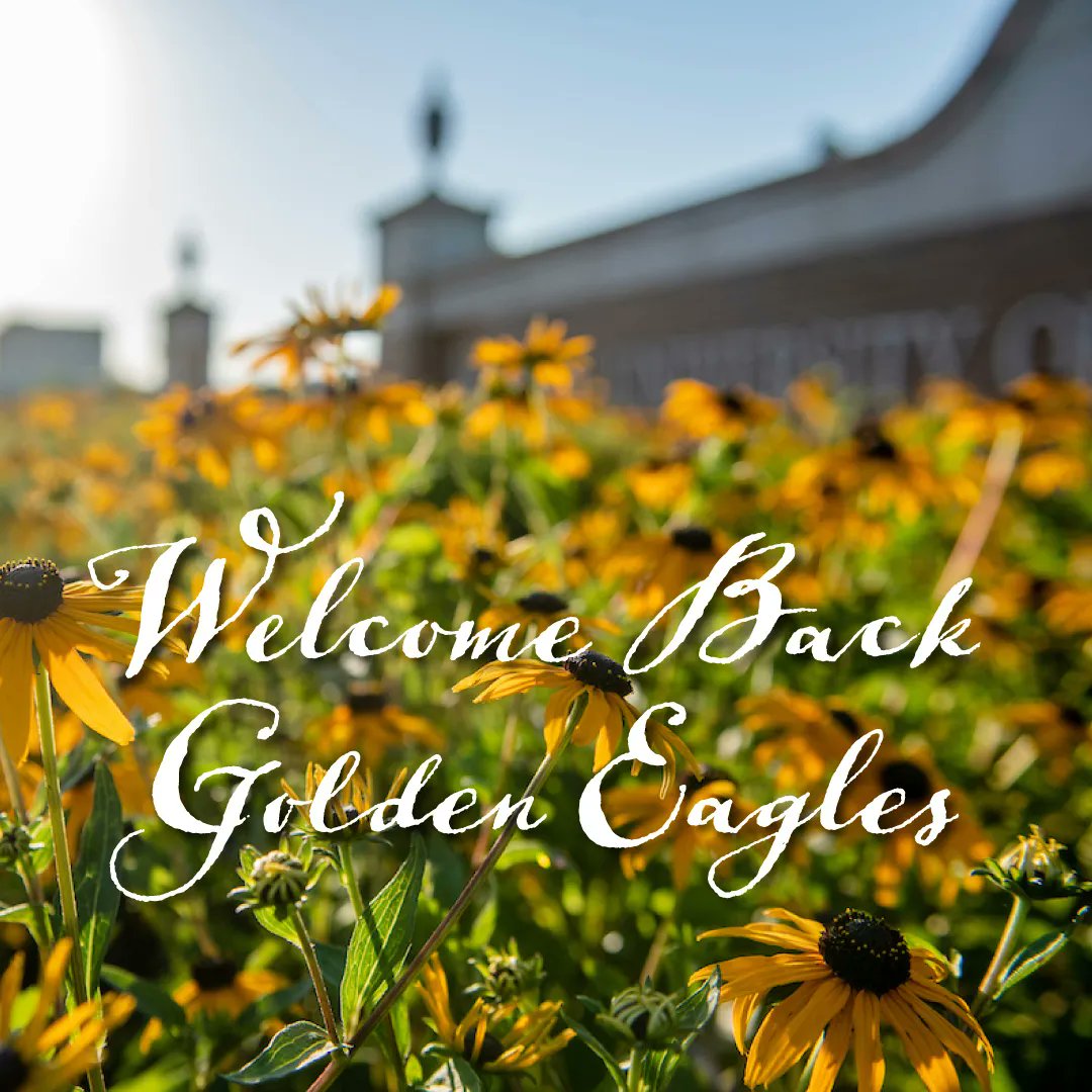Happy first week back, Golden Eagles! We hope you have a fantastic fall semester! #SMTTT