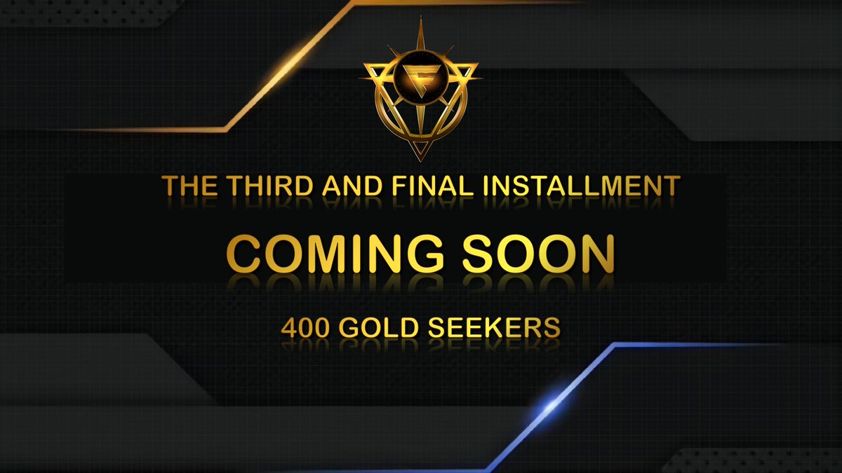 FaithLand_'s tweet photo. 🚨The third and final installment 

🔥400 gold seekers 

Coming soon‼️

#COMINGSOON #FT #FaithLand https://t.co/KhSRSZqOFL
