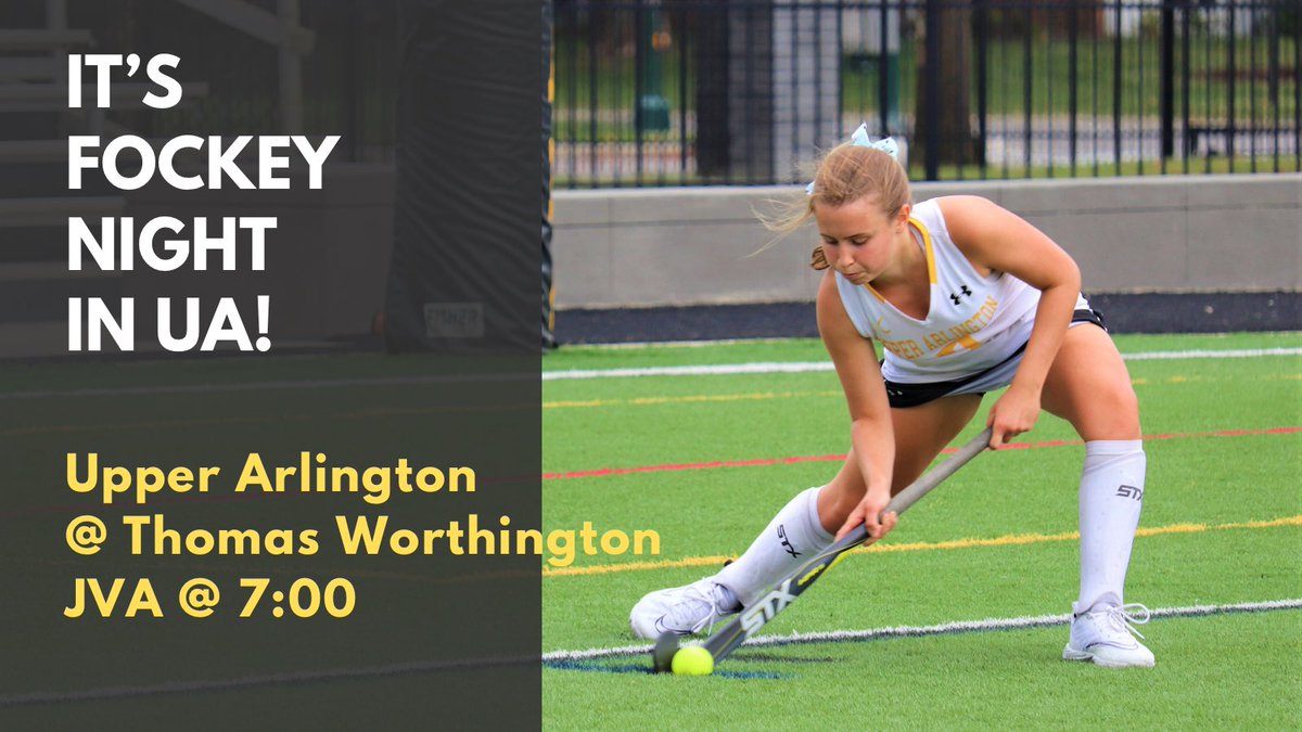 UaField's tweet photo. The JVAs head up 315 for a meet-up with longtime nemesis @TWFieldHockey tonight. We could use all the support you can muster. #letsgobears #sticksdown @UAHSAthletics @UA_SpiritClub @UAarlingtonian @warl_tv https://t.co/PqjkgWM0iK
