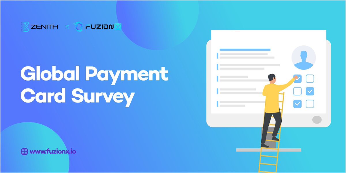 zenithchain_co's tweet photo. Hi Zens📣
What do you think of a Global Crypto Payment Card? 🤔
We would like to get your feedback. Please fill out the survey form👇
https://t.co/vMxEirJL8O
Something big coming soon🚀
#FuzionX #ZenithChain #ZenithCoin #GlobalCryptoCard #web3 #crypto #nft #blockchain #DeFi https://t.co/lEgylE25id