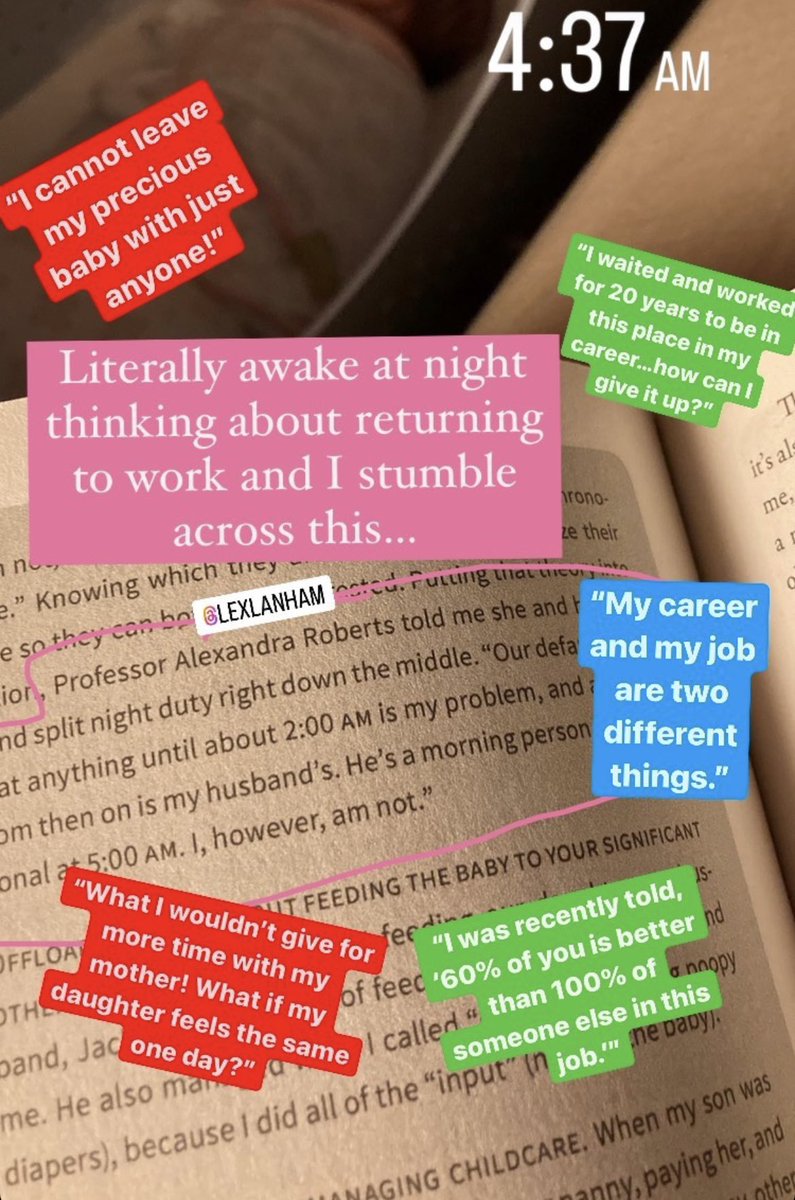 lexlanham's tweet photo. my friend who is on maternity leave just discovered that I was quoted in this book 😆 #herestheplan @AllysonDowney https://t.co/WGUMPdZT6D