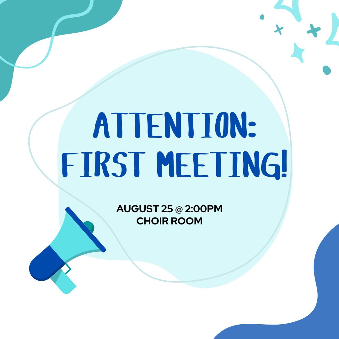 If you're interested in drama, be sure to join us for our first meeting this Thursday in the choir room!
Can't make it? Then make sure you complete the student interest form using the link in the bio, and follow us here to stay updated