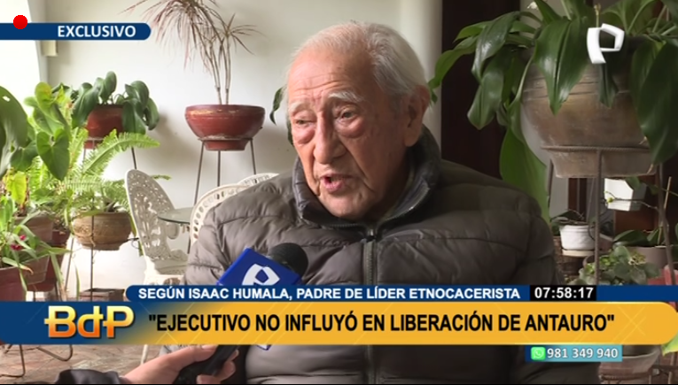 PTV_Noticias's tweet photo. #Bdp #EnVivo | EXCLUSIVO. #ISAACHUMALA, PADRE DE #ANTAUROHUMALA: “Ejecutivo no influyó en su liberación”.
Míranos EN VIVO ► https://t.co/gj7lGwGLNU
#PanamericanaTelevisión #NoticiasPanamericana https://t.co/m2lWXaFviP