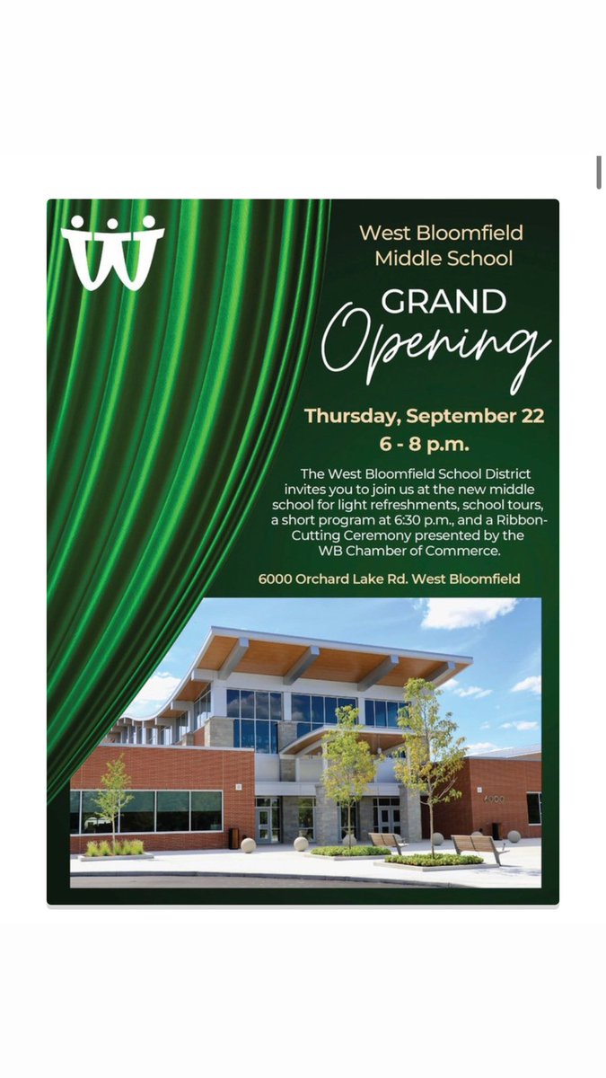 LameratoMrs's tweet photo. Join us!  Should be a fun night!  #onlywB @WBMSHughes @WBMSAPGraff #WBMS2022
#lowerbluerocks https://t.co/WfTvKF2Zqy