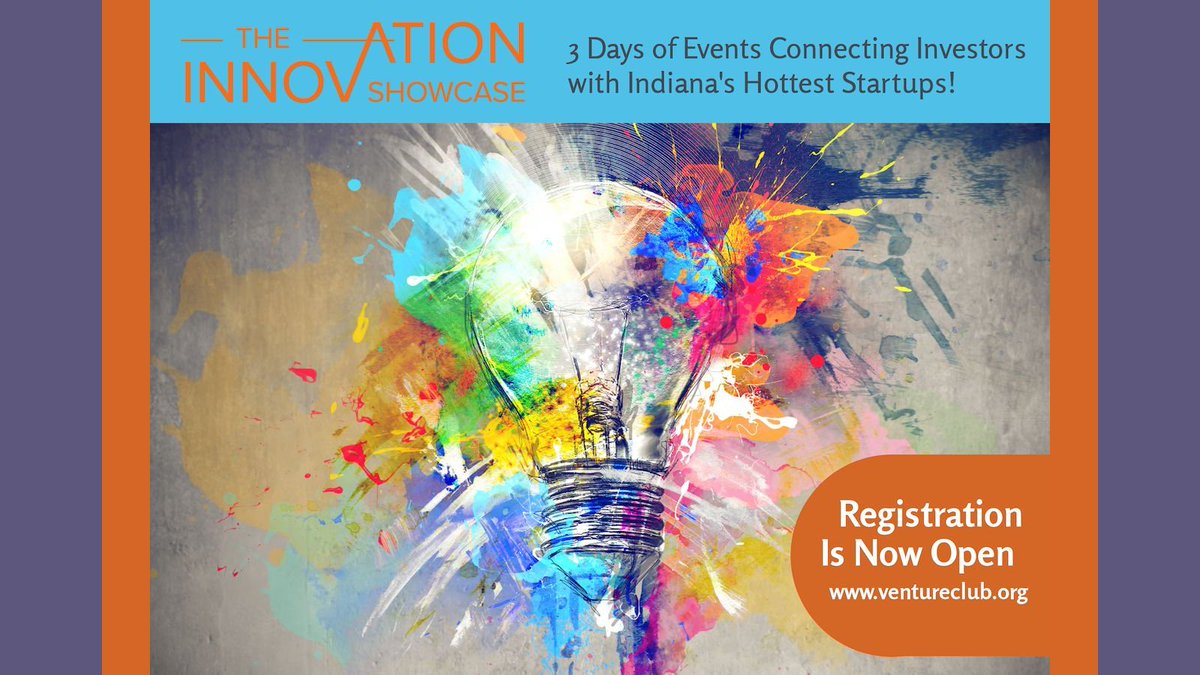 14th Annual Innovation Showcase - Wednesday, August 31 in Indianapolis. Presented by <a href="/ventureclubindy/">Venture Club Indy</a> , this is IN’s premier event for investors &amp; game-changing startup companies. #InnovationShowcase #Purdue #Startups

For more info and to register, visit: bit.ly/3QE4EBq