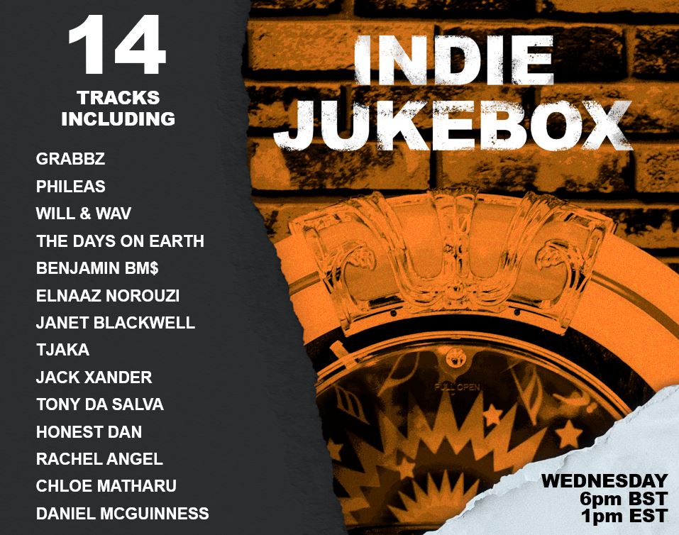 Radio-WIGWAM (@radio_wigwam) on Twitter photo NEW #INDIE on the JUKEBOX Wednesday 6pm BST (1pm ET, 10am PT) <a href="/Grabbz12/">Grabbz</a> <a href="/WillAndWav/">Will & Wav</a> <a href="/TheDaysOnEarth/">The Days on Earth</a> <a href="/benjamin_bms/">Ben</a> <a href="/_iamnaaz_/">Elnaaz Norouzi</a> <a href="/Jackxanderitis/">Jack Xander</a> <a href="/RachelAngelBand/">Rachel Angel</a> <a href="/GirlMatharu/">Chloe Matharu</a> <a href="/LibertyMusicPR/">Liberty Music</a> <a href="/KickPushPR/">Kick Push PR</a>
radiowigwam.co.uk, SmartSpeaker, TuneIn
#indiepop #indiefolk #indierap NEW #INDIE on the JUKEBOX Wednesday 6pm BST (1pm ET, 10am PT) <a href="/Grabbz12/">Grabbz</a> <a href="/WillAndWav/">Will & Wav</a> <a href="/TheDaysOnEarth/">The Days on Earth</a> <a href="/benjamin_bms/">Ben</a> <a href="/_iamnaaz_/">Elnaaz Norouzi</a> <a href="/Jackxanderitis/">Jack Xander</a> <a href="/RachelAngelBand/">Rachel Angel</a> <a href="/GirlMatharu/">Chloe Matharu</a> <a href="/LibertyMusicPR/">Liberty Music</a> <a href="/KickPushPR/">Kick Push PR</a>
radiowigwam.co.uk, SmartSpeaker, TuneIn
#indiepop #indiefolk #indierap