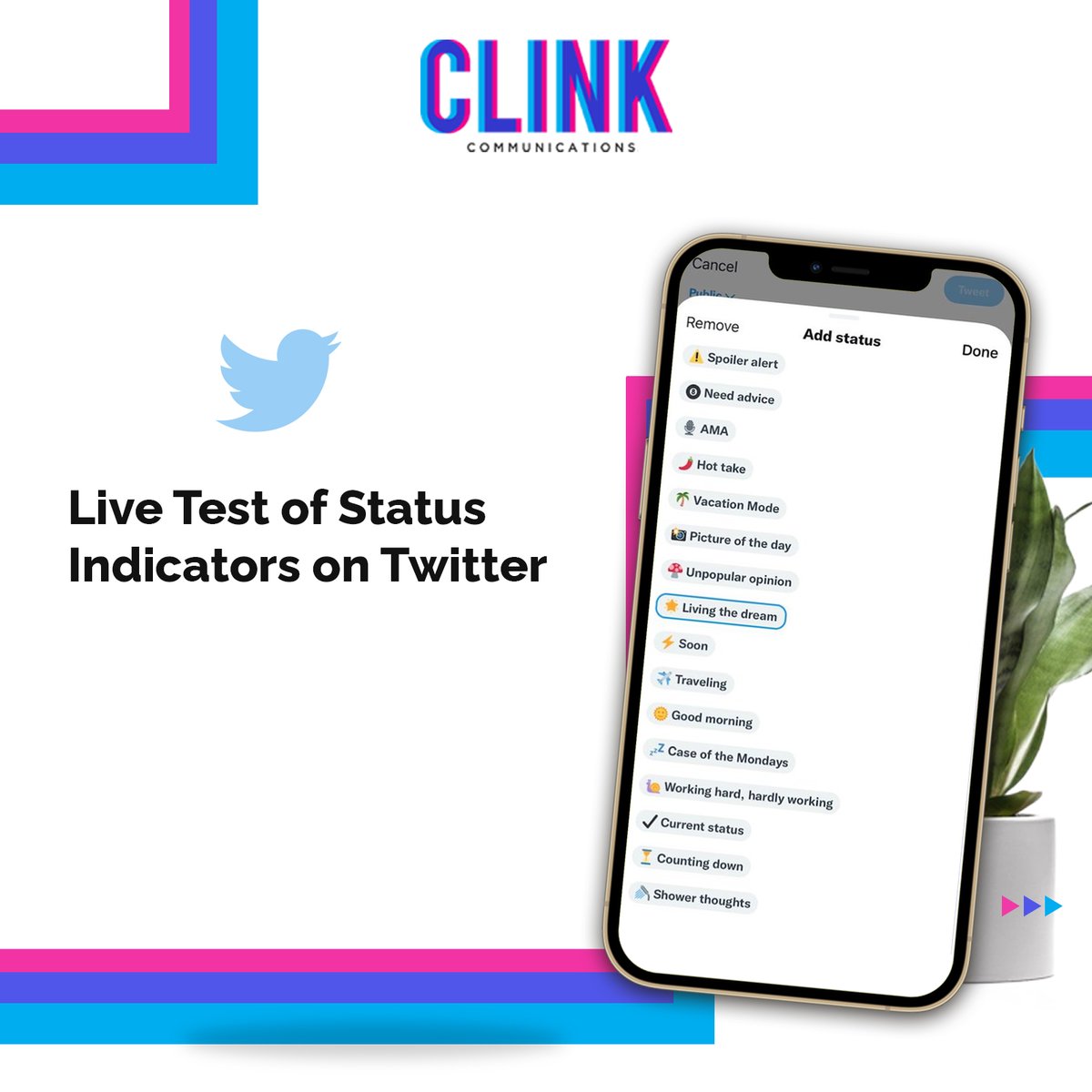 ClinkComm tweet picture