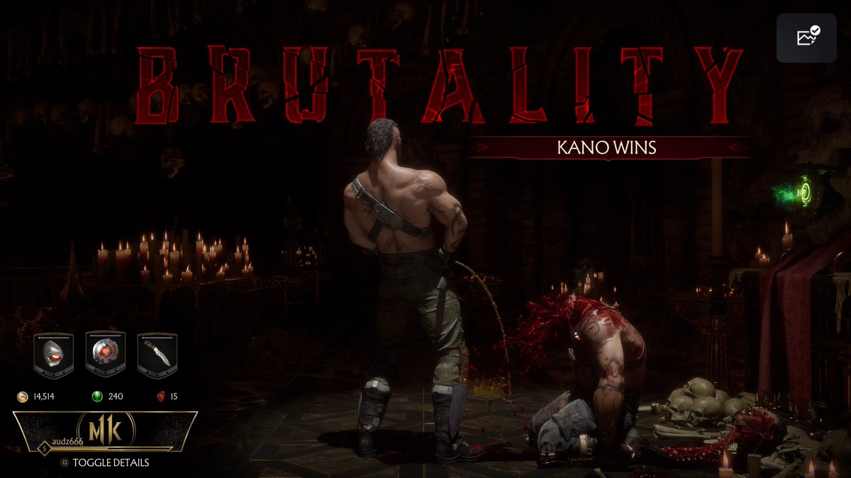 Aussie aussie aussie! Pee pee pee! #PS5Share, #MortalKombat11