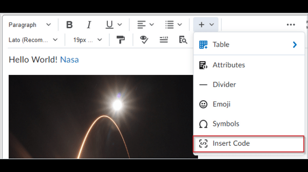 #MotivationalMondays
#Educators, maybe coding isn’t your thing &amp; that’s okay! Check out the newest feature of the #Brightspace HTML editor that allows you to insert code snippets directly into your content without having to build your own! #SaveTime 
ow.ly/RTYW50KgiUH